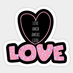 Big love Sticker